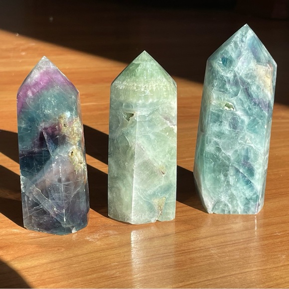 3x Fluorite Towers - Picture 3 of 6